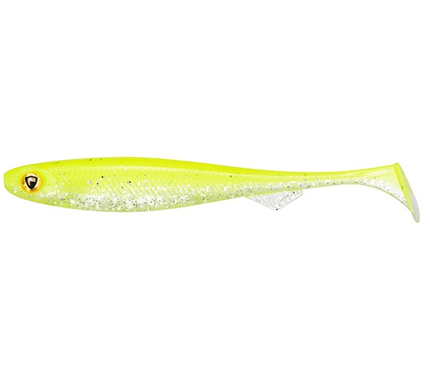 Levně Fox rage gumová nástraha slick shads ultra uv chartreuse ayu - 11 cm