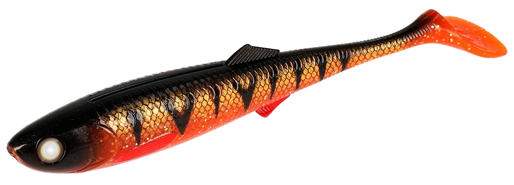 Levně Mikado gumová nástraha sicario orange perch balení - 14 cm 25 g 2 ks