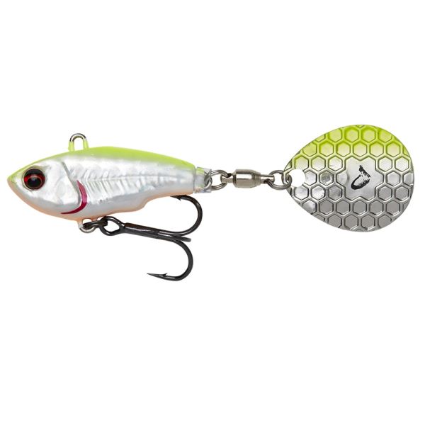 Savage Gear Fat Tail Spin Sinking Lemon Back Flash