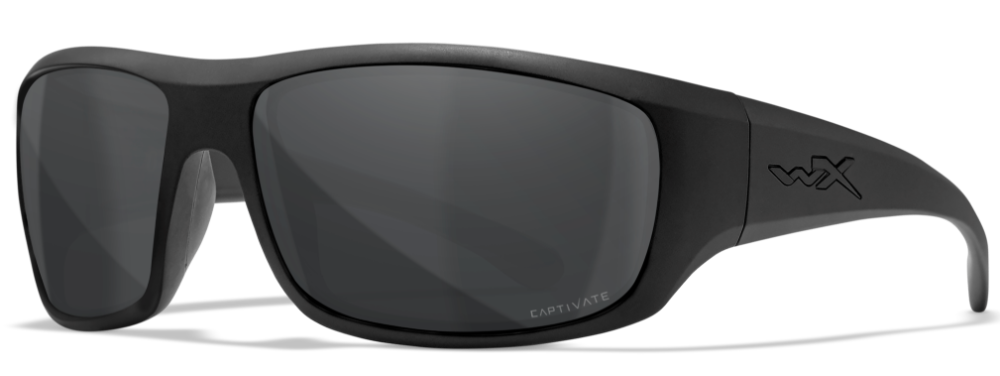 Levně Wiley x polarizační brýle omega captivate polarized smoke grey black ops matte black