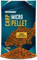 Haldorádó Pelety Carp Micro Pellet 600 g 2,5 mm - Čokoládový Pomeranč