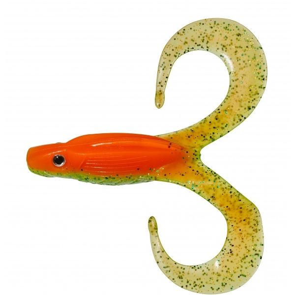 Gunki Gumová nástraha Grubby Frog SL Orange Chart Belly