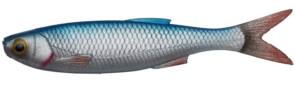 Savage gear gumová nástraha craft dying minnow blue pearl 5 ks - 10 cm