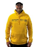 Sportex Rybářská Mikina s Kapucí Žlutá - XXL