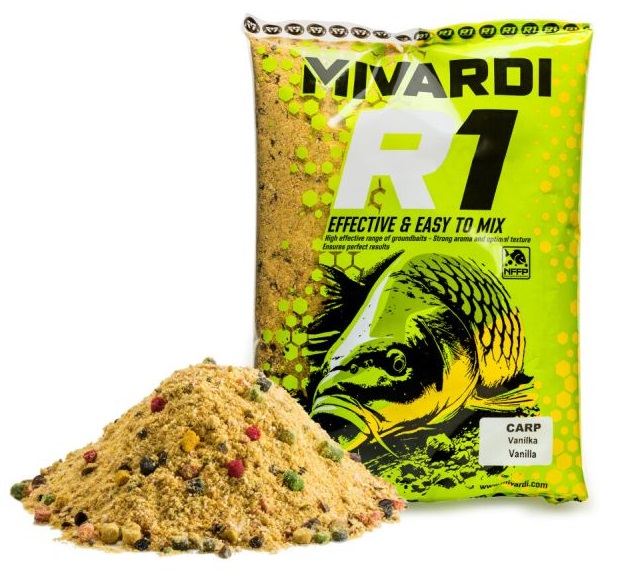 Levně Mivardi krmítková směs r1 carp 1,4 kg - vanilka