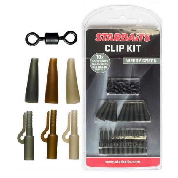 Starbaits Set Závěs Na Olovo Clip Kit 10 ks