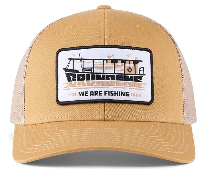 Grundéns kšiltovka oyster lugger trucker whiskey