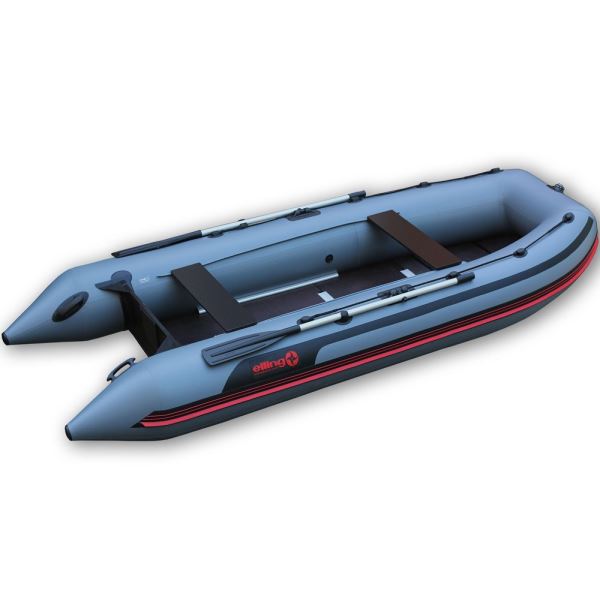 Elling Člun Pilot S Pevnou Podlahou Šedý 280