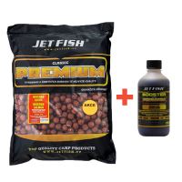 Jet Fish Boilie Premium Clasicc 5 kg 20 mm + Booster Zdarma-biocrab losos