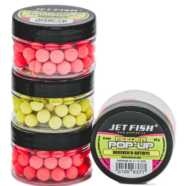 Jet Fish Plovoucí Nástrahy Feeder Pop Ups 20 g 9 mm