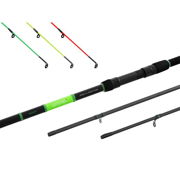 Delphin Prut Wasabi Feeder NXT 2,4 m 80 g 3-díl