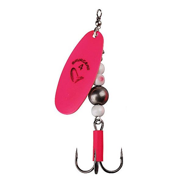 Savage Gear Třpytka Caviar Spinner Fluo Pink