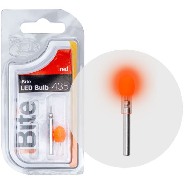 Ibite Světlo Bulb LED + 435 Baterie - Červená