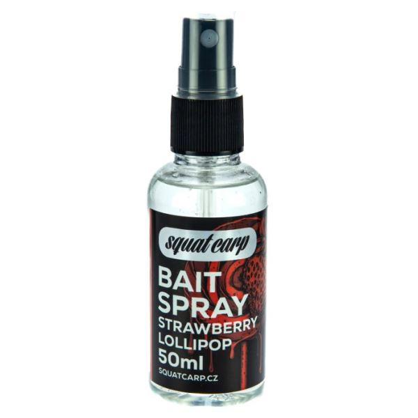 Squat Carp Bait Spray Strawberry Lollipop 50 ml
