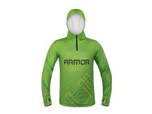 Delphin Tričko S Kapucí UV Armor 50+ Neon (1)