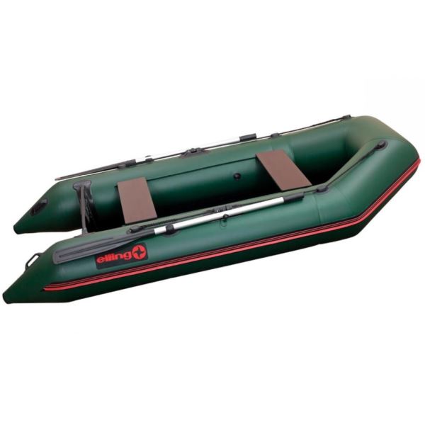 Elling Člun Forsag S Pevnou Skládací Podlahou Zelený 270