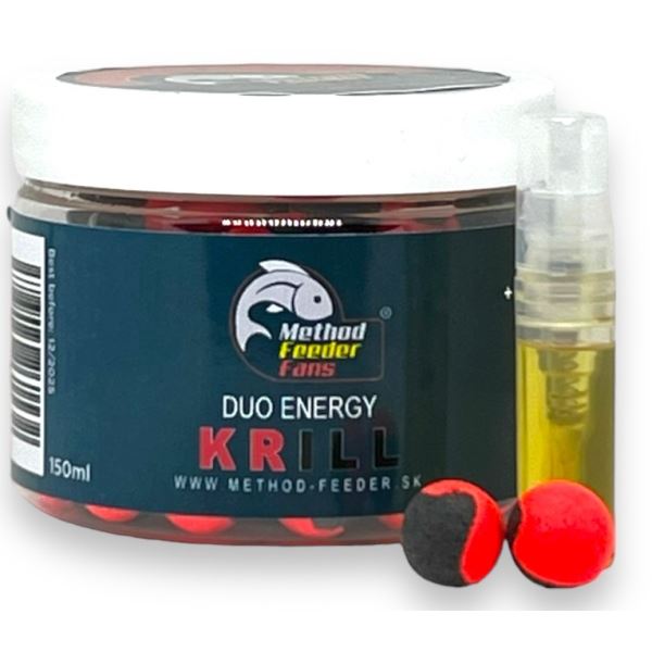 Method Feeder Fans Pop Up Duo Energy 12 mm 150 ml + Sprej Esence 2 ml