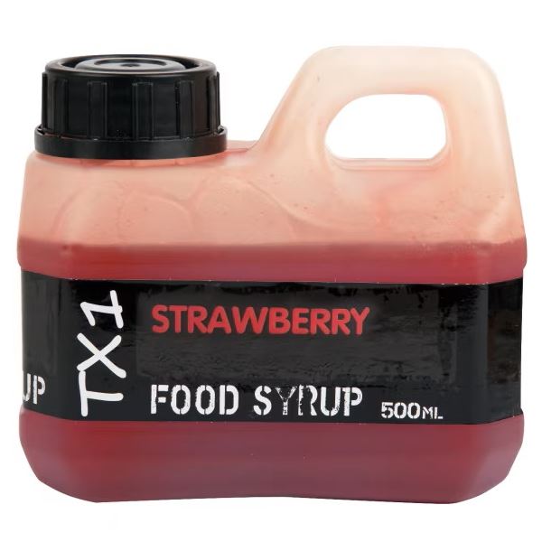 Shimano Booster TX1 Food Syrup Attractant Strawberry 500 ml