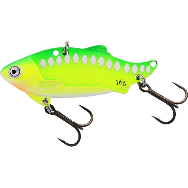 Westin Wobler Ricky The Roach Tungsten Vibration Bait Chartreuse Scale