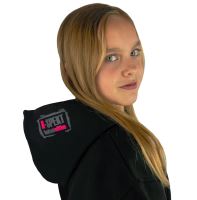 R-SPEKT Dětská Mikina S Kapucí Lady Carper Black (5)