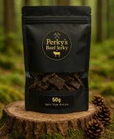 Perky´s Jerky Sušené Hovězí Maso Marťa - Ginger-Kurkuma 50 g