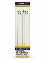 Mikbaits Method Feeder Návazce Z Pletené Šňůrky S Hrotem 5 ks