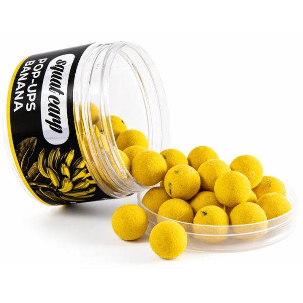 Squat Carp Plovoucí Boilies Pop-Up Banana 60 g