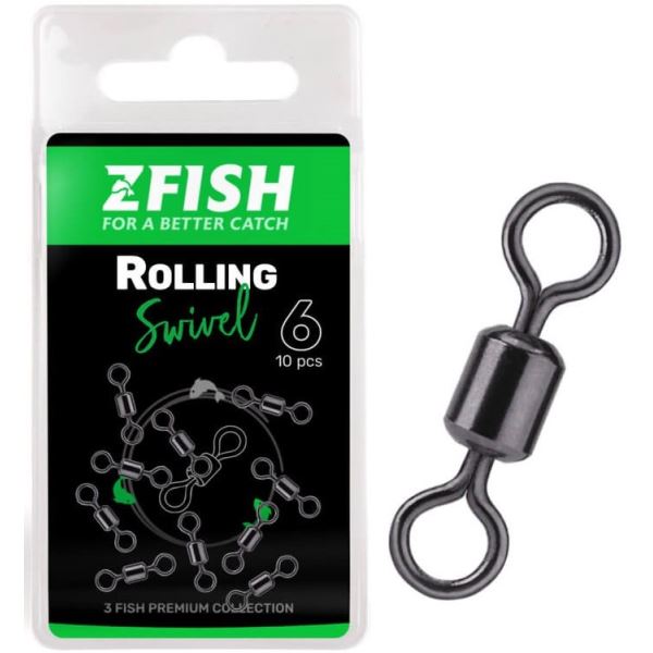 Zfish Obratlík Rolling Swivel 10 ks