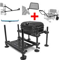 Preston Innovations Sedačka Inception Seatbox + Příslušenství Zdarma