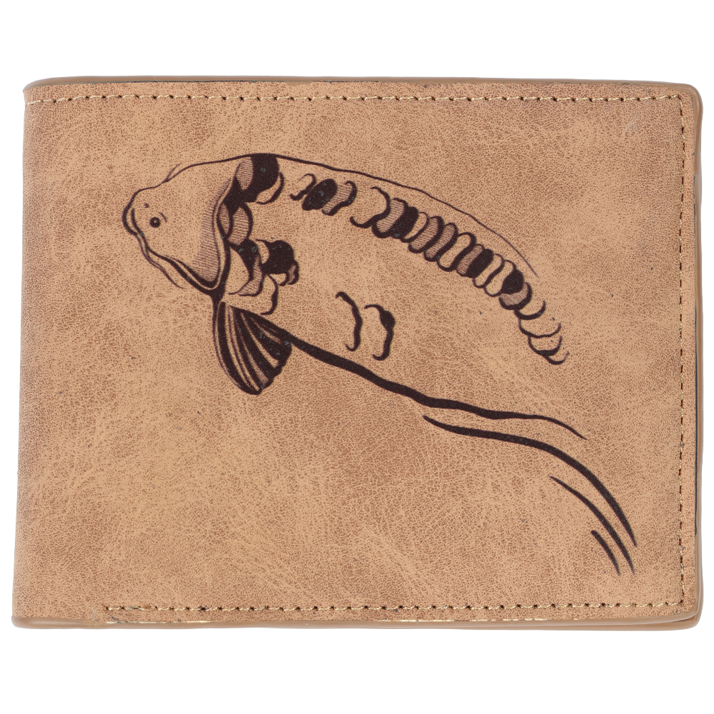 Levně Giants fishing peněženka hnědá plavající kapr brown wallet swimming carp