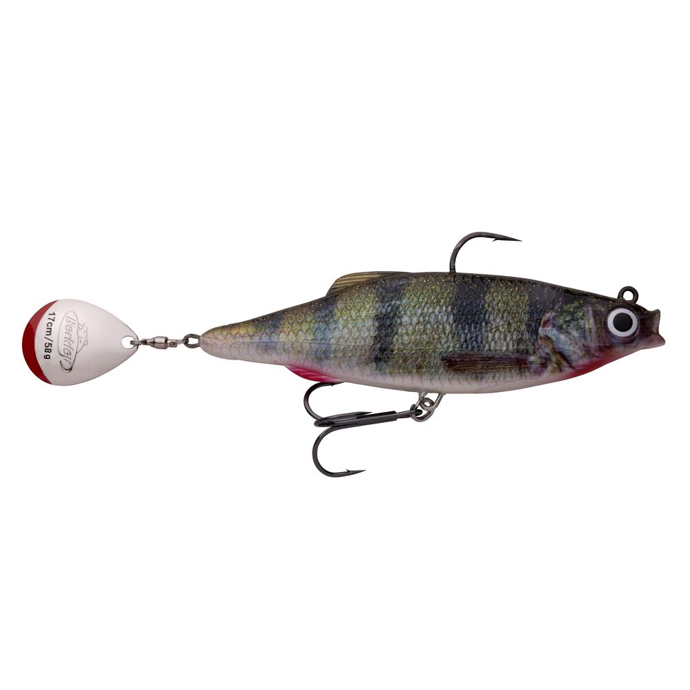 Berkley nástraha powerbait flash realistic perch - 17 cm 58 g