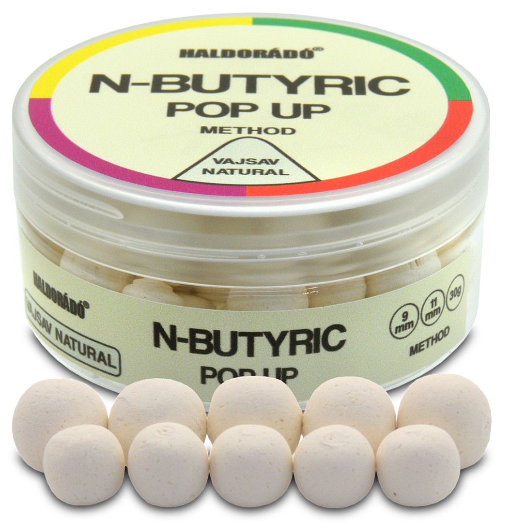 Haldorádó pop-up n-butyric method 30 g 9+11 mm kyselina máselná - natural