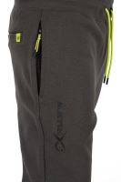 Matrix Tepláky Black Edition Joggers Dark Grey Lime (7)
