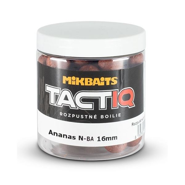 Mikbaits Rozpustné Boilies Tactiq Ananas N-BA 250 ml