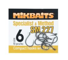 Mikbaits Háčky Specialits & Method SM 227 Hook 10 ks - 12