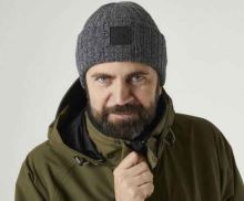 Geoff Anderson Čepice WizWool Njal Beanie Šedá (2)