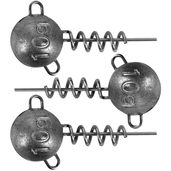 Fox Rage Jigová Hlavička Corkscrew Round Jig Heads 3 ks