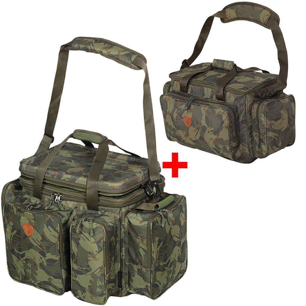 Giants fishing akční set cestovní taška se stolkem x-large carp + cestovní taška gaube medium/thermo