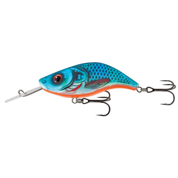 Salmo Wobler Sparky Shad Floating Blue Holographic Shad 4 cm