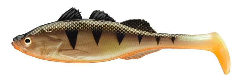Levně Daiwa gumová nástraha prorex live perch natural uv perch - 15 cm 40 g