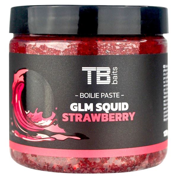 TB Baits Obalovací Pasta GLM Squid Strawberry 200 ml