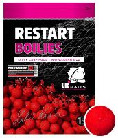 LK Baits Boilie ReStart Wild Strawberry-1 kg 30 mm