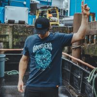 Grundéns Tričko Njord SS T-Shirt Dark Navy (1)