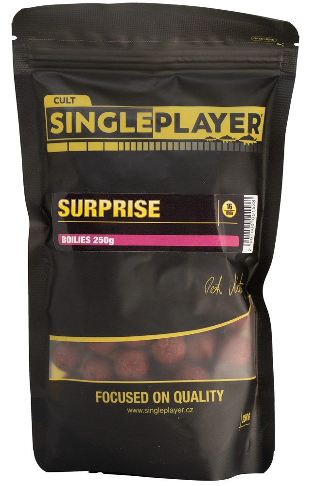Levně Singleplayer boilies surprise - 250 g 16 mm