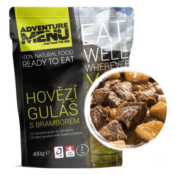Adventure Menu Hovězí Guláš S Bramborem