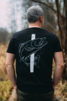 Giants Fishing Tričko Pánské Pstruh Černé (1)