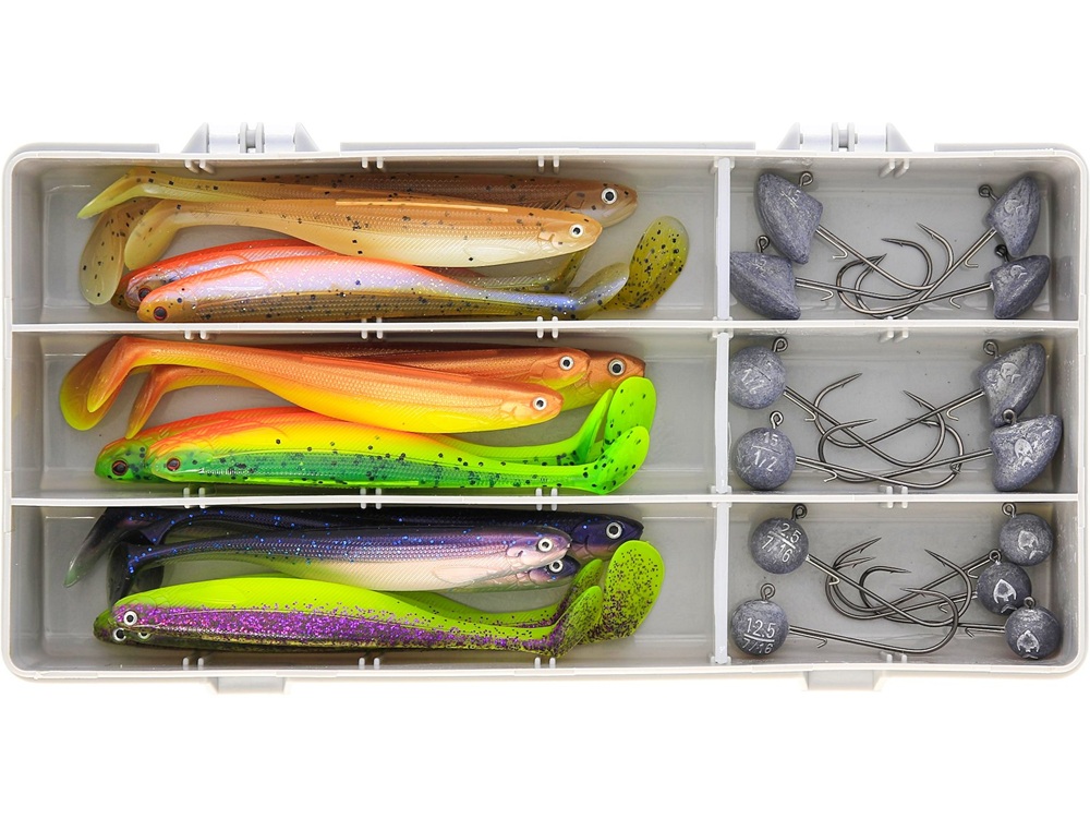 Westin gumová nástraha candát set zander box jigging 32 ks