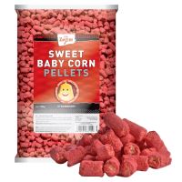 Carp Zoom Pelety Sweet Baby Corn Pellets Jahoda 800 g Carp Zoom Pelety Sweet Baby Corn Pellets Jahoda 800 g