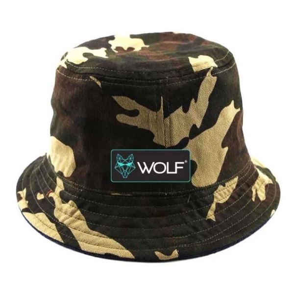 Wolf Klobouk Rybářský Bucket Hat Camo