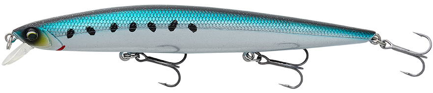 Levně Savage gear wobler sea bass minnow floating mirror sardine - 12 cm 12,5 g
